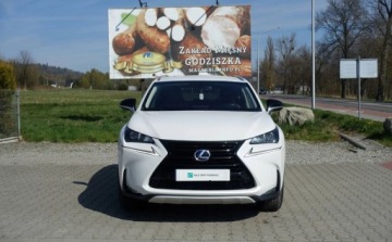 Lexus NX I SUV 300h 197KM 2014 Lexus NX 300h 197KM Hybryda 4x4 Automat Skora Grzane fotele Navi Biala per, zdjęcie 1