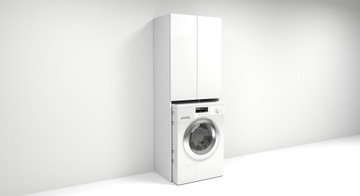 Шкаф над стиральной машиной - фиолетовый