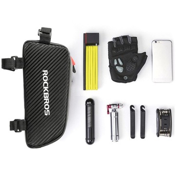 Водонепроницаемая передняя верхняя рама велосипедной сумки