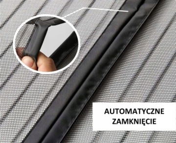 МАГНИТНАЯ МОСКИТНАЯ СЕТКА ДВЕРНАЯ ШТОРА ДЛЯ БАЛКОНА 90x210 МОСКИТНЫЙ МАГНИТ