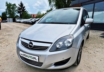 Opel Zafira B 1.8 ECOTEC 140KM 2011 Opel Zafira 1.8 BENZYNA 2x PDC 7 foteli nawigacja LIFT super okazja