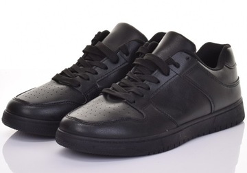 MODNE MĘSKIE SNEAKERSY LOW WYGODNE SKÓRZANE BUTY SPORTOWE