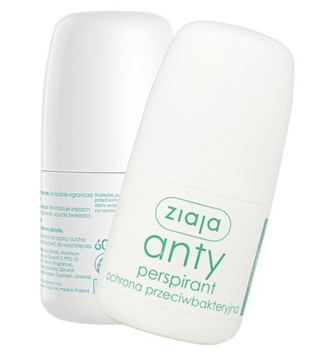 ZIAJA ROLL-ON ANTYPERSPIRANT OCHRON.ANTYBAKTERYJNA
