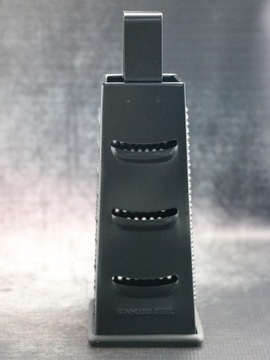 ЧЕРНАЯ ТЕРКА ДЛЯ ОВОЩЕЙ, КАРТОФЕЛЯ, ФРУКТОВ, 4, НЕСКОЛЬЗЯЩАЯ СТОРОНА