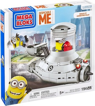 Klocki Mega Bloks Minionki Duży pojazd CNC82