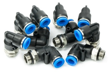 АВТОУГЛОВОЙ СОЕДИНИТЕЛЬ, вставной, 4–1/4 М, колено 4 мм