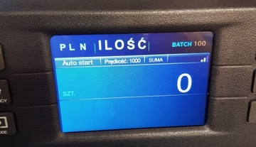 Wydajna liczarka wartościowo - ilościowa do banknotów RH 260VC 17 walut