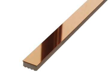LISTWA METALOWA STEEL COPPER MIEDŹ POŁYSK 2 x 90cm