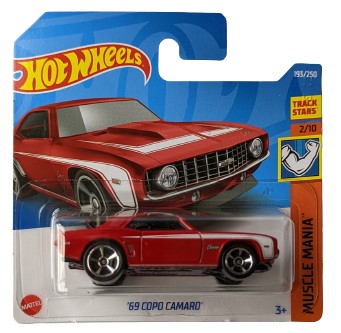 HOT WHEELS '69 Copo Camaro Muscle Mania 2/10 HCV68 2022