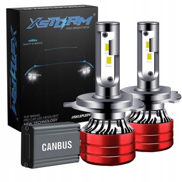 ŻARÓWKI H4 LED XSTORM 120W 22000LM MOCNE CANBUS