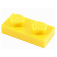 Lego Płytka Żółta 1x2 3023 302324 1szt New