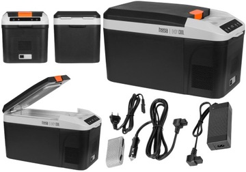 LODÓWKA MAŁA KOMPRESOROWA MROŻENIE DO -22°C 12/24V 230V TEESA PRO 13L