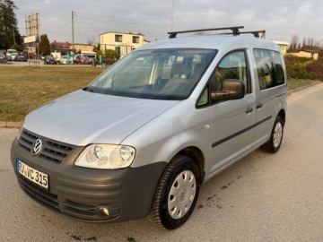 Volkswagen Caddy III Furgon 1.4 80KM 2009 Volkswagen Caddy 7 osob Caddy LIFE 1,4 Benz.80KM Klimatron Parktroniki Ele, zdjęcie 8