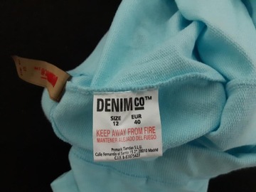 DENIM CO dresowe KRÓTKIE SPODENKI na lato WYGODNE basic _ 40