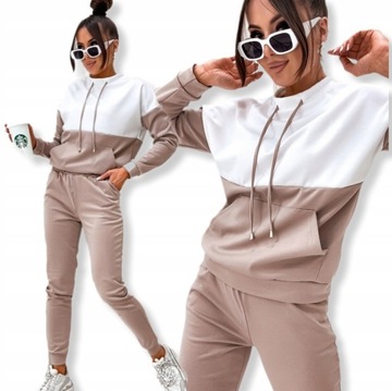 СПОРТИВНЫЙ КОСТЮМ ЖЕНСКИЙ МОДНЫЙ СПОРТИВНЫЙ КОМПЛЕКТ ПРЕМИУМ ПОЛЬСКОГО ЦВЕТА РАЗМЕРЫ