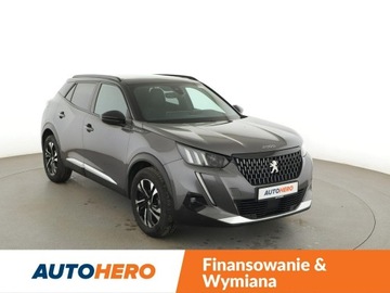 Peugeot 2008 II SUV 1.2 PureTech 130KM 2020 Peugeot 2008 full LED virtual cocopit półskóra, zdjęcie 9