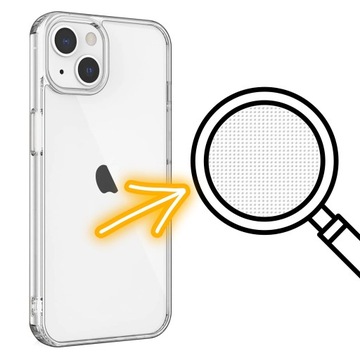 Чехол для iPhone 13 / iPhone 14 ПРОЗРАЧНЫЙ + 6xСТЕКЛА