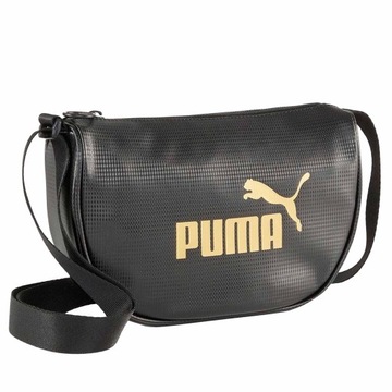 PUMA CORE UP HALF MOON BAG TOREBKA TORBA LISTONOSZKA NA RAMIĘ MAŁA CZARNA