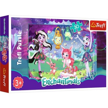 18236 TREFL PUZZLE 30 EL. ENCHANTIMALS MAGICZNY ŚW