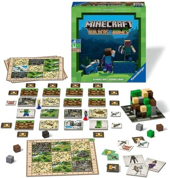 MINECRAFT GRA PLANSZOWA RODZINNA WERSJA POLSKA !!!