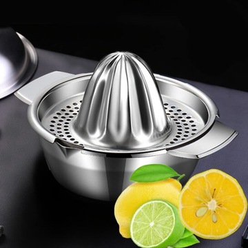 Ручная соковыжималка для фруктов 400 мл, нержавеющая сталь