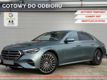 Mercedes Klasa E W214 Sedan 2.0 220d 197KM 2025 E Klasa 220 d 4-Matic Exclusive 2.0 (197KM) 2025