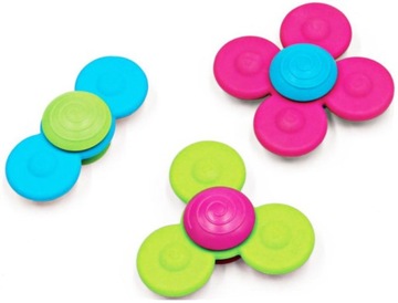FAT BRAIN TOYS WIRUJĄCE PRZYSSAWKI WHIRLY SQUIGZ