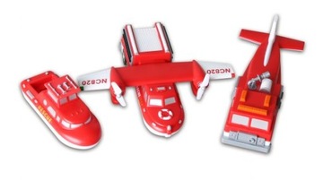 MALBLO MAGNETIC Детские пожарные машины