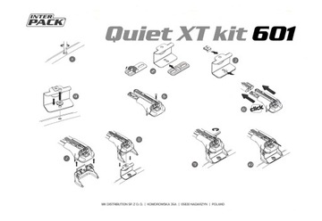 Багажник Quiet IP quiet XT, алюминий Vw Caddy Maxi 08-15