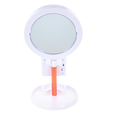 ЗЕРКАЛО ДЛЯ КОСМЕТИЧЕСКОГО МАКИЯЖА ЗЕРКАЛО С ПОДСВЕТКОЙ И ПОДСТАВКОЙ V2