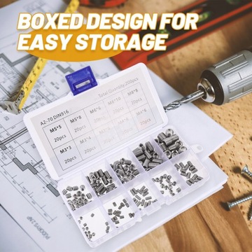 Ассортиментный набор различных винтов
