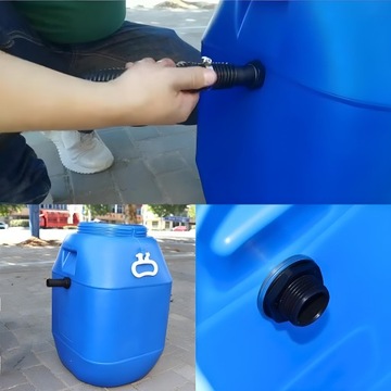 PRZYŁĄCZE DO ZBIORNIKA NA WODĘ GZ 3/4 cala - Końcówka do wody na wąż 25 mm