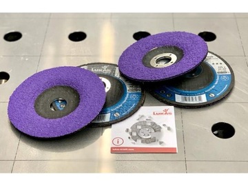 ШЛИФОВАЛЬНЫЙ ДИСК для шлифования нержавеющей стали INOX fI. 125 КЕРАМИКА 36