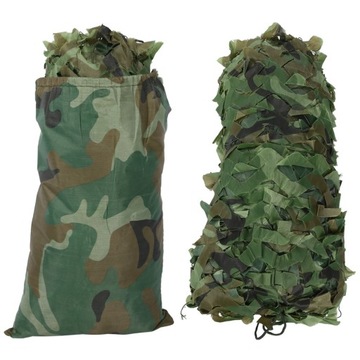 4x5m Outdoor Camping dżungla kamuflaż Woodlands