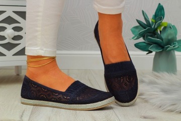 ЭЛЕГАНТНЫЕ ЖЕНСКИЕ ЧЕРНЫЕ КРУЖЕВНЫЕ ЛЕГКИЕ ЭСПАДРИЛЫ