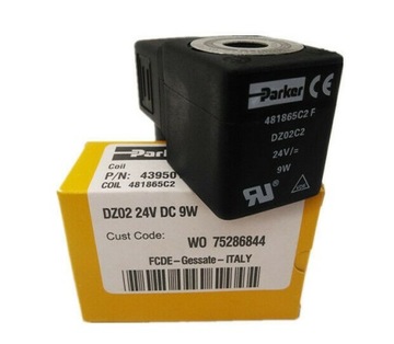 Cewka Parker 24VDC 9W FI 9,5/15 H=37,5mm 481865C2