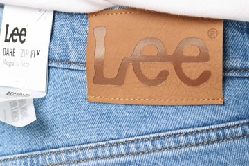 LEE DAREN ZIP spodnie męskie proste jeansy W38 L32