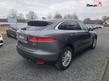 Jaguar F-Pace SUV 2.0 iD4 240KM 2018 Jaguar F-Pace 2.0 Diesel 240KM Automat 4x4 Salon Polska Bezwypadkowy Serwi, zdjęcie 4