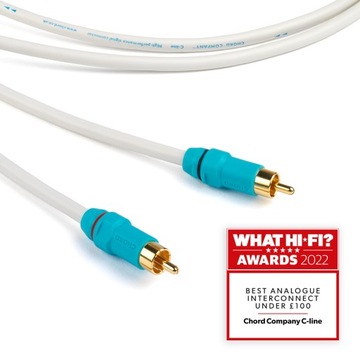 CHORD C-LINE Стерео межблочный разъем 2xRCA 1M