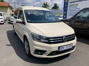 Volkswagen Caddy IV Kombi Maxi 2.0 TDI SCR BlueMotion Technology 102KM 2017 Volkswagen Caddy Niepełnosprawnych inwalida, zdjęcie 9