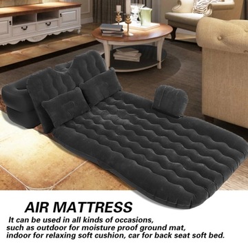 Надувной матрас для дома и улицы, кемпинга, путешествий, надувной матрас для заднего сиденья автомобиля