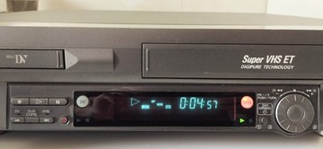 СТУДИЙНАЯ ЗАПИСЬ КОМБО mini DV - S-VHS _JVC SR VS 30