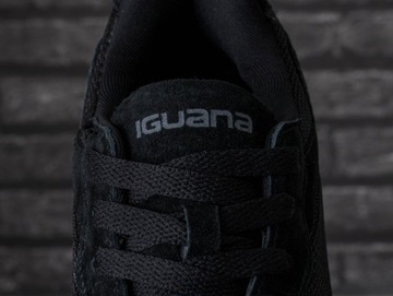 Męskie buty Iguana Omis czarne sneakersy 43