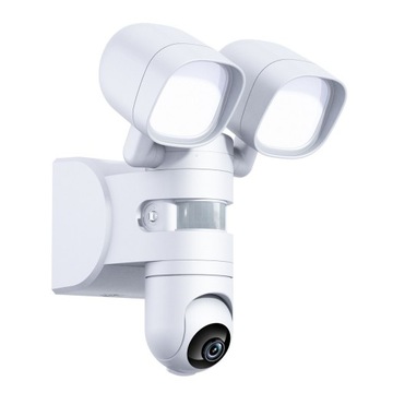 Reflektor Halogen LED 10W czujnik ruchu + kamera