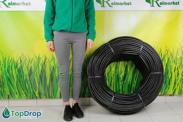 Капельный шланг с компенсацией DRIPPER LINE 50м + аксессуары для линии 10 шт.