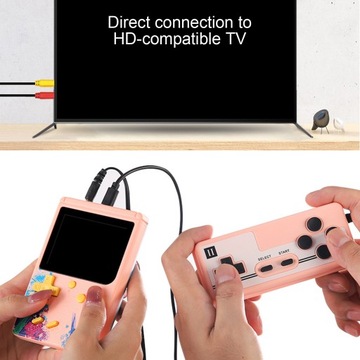 Игровая консоль G50 в стиле ретро, ​​500 встроенных классических игр, портативная