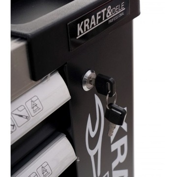 ТЕЛЕЖКА ДЛЯ МАСТЕРСКОЙ ПУСТОЙ ИНСТРУМЕНТАЛЬНЫЙ ШКАФ С 7 ЯЩИКАМИ НОВОЕ КАЧЕСТВО KRAFT **