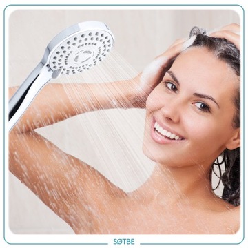 Душевая лейка для смесителей МОЩНЫЙ ПОТОК ВЫСОКОГО ДАВЛЕНИЯ СОТБЕ