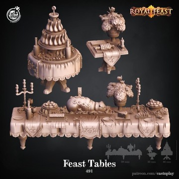 Cast n Play - Feast Tables