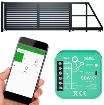 Sterownik do bram bramowy Wi-Fi SUPLA SBW-01 NICE HORMAN ZAMEL